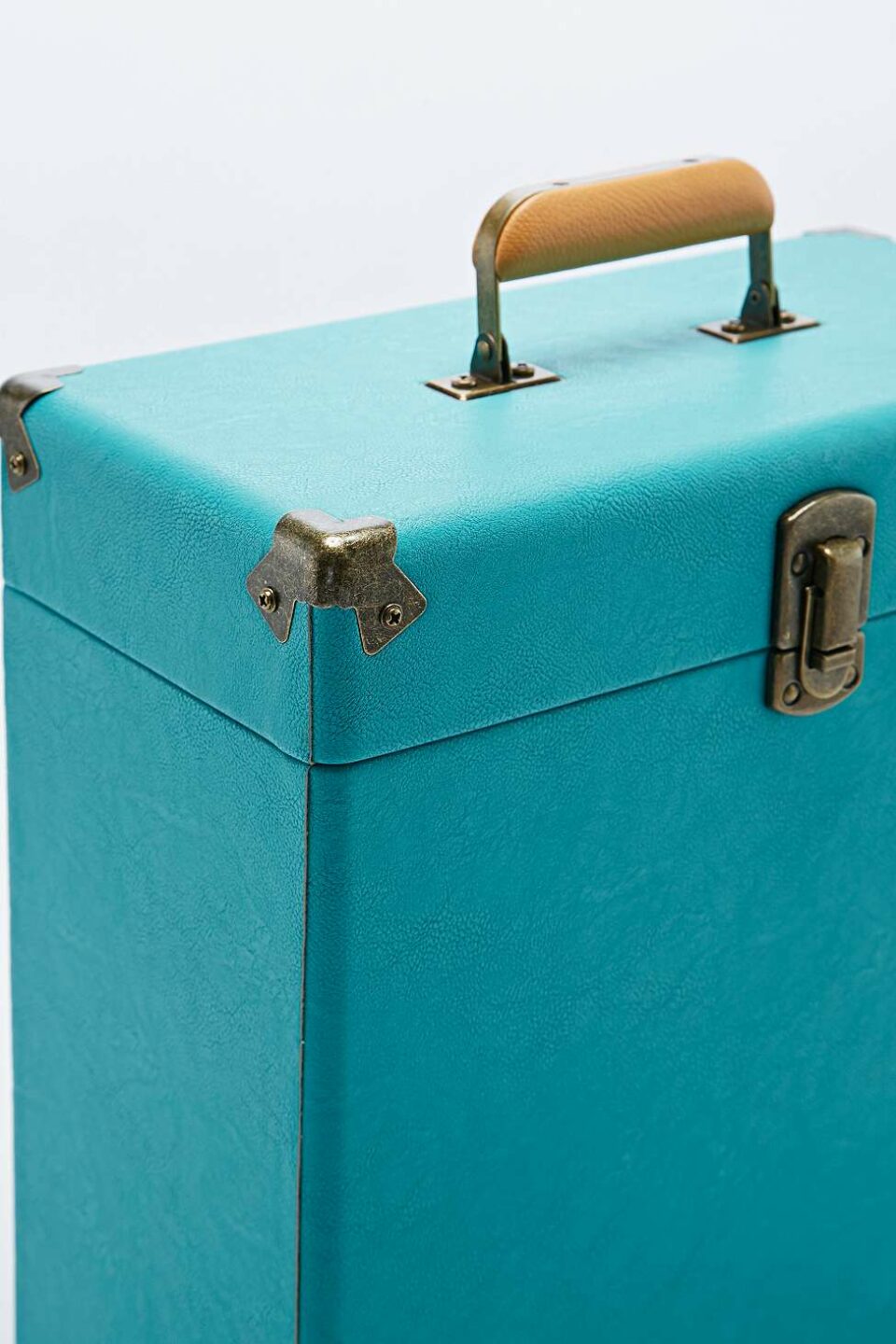 Crosley 12” Record Carrier Case in Dark Turquoise - Image 4