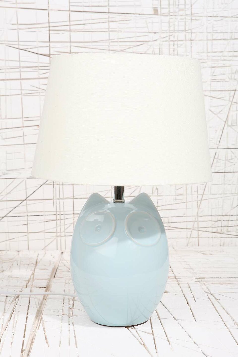 Hector the Owl Blue Lamp EU Plug - Image 2