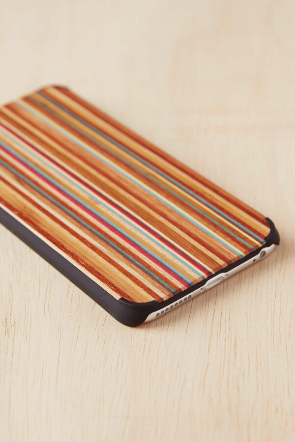 Skateboard Wood iPhone Case - Image 3