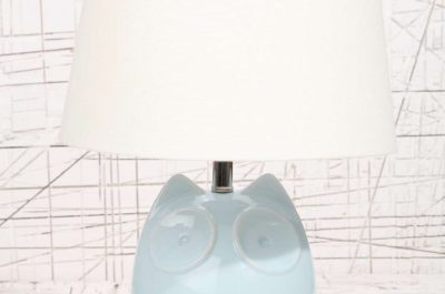 Hector the Owl Blue Lamp EU Plug
